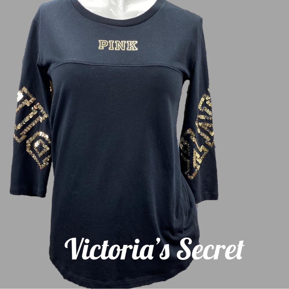 Pink by Victoria’s Secret half sleeve shirt